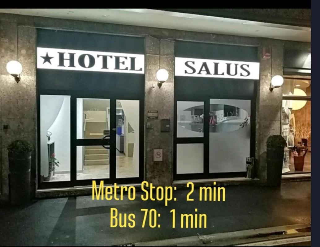 Hotel Salus Mailand Exterior foto