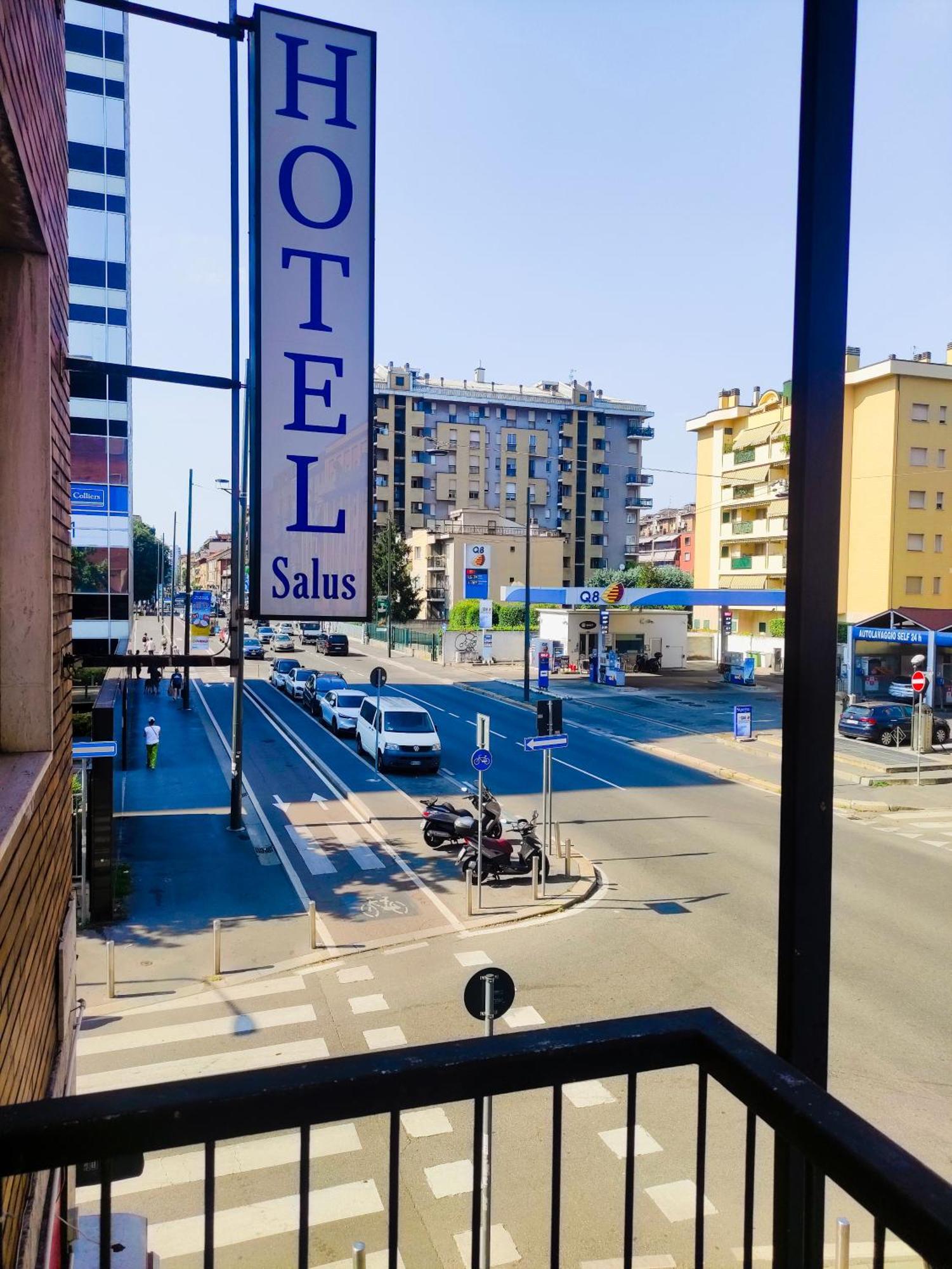 Hotel Salus Mailand Exterior foto